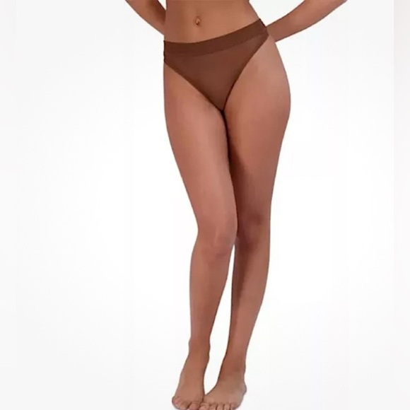 2 Pair Steve Madden Brown and Black Womens Underwear size Large - Picture 3 of 10